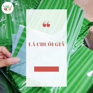 LÁ CHUỐI GIẢ FOCO - TIỆN LỢI, DỄ DÙNG, DỄ BẢO QUẢN