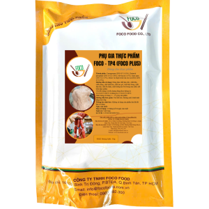 FOCO-TP4 (FOCO PLUS) - DẺO CHẢY, GIÒN SỰC, GIỮ NƯỚC, GIỮ MỠ CỰC KỲ HIỆU QUẢ