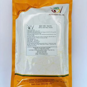 BỘT TIÊU TRẮNG FOCO FOOD - 100% TIÊU TRẮNG (TIÊU SỌ), KHÔNG PHA BỘT