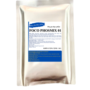 GIÒN DAI FOCO PHOSMIX 01 - TẠO ĐỘ GIÒN VỪA, ĐỘ DAI CHO SẢN PHẨM