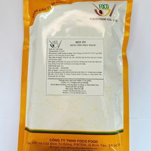 BỘT ỚT FOCO FOOD - HOÀN TOÀN 100% TỪ ỚT CHỈ THIÊN, KHÔNG PHA BỘT